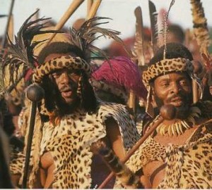 Chief Buthelezi and his cousin, King Goodwill Zwelithini.