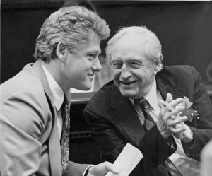 Bubba and his political godfather, Orvel E. Faubus.