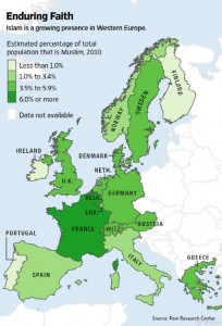 Green Map of Europe