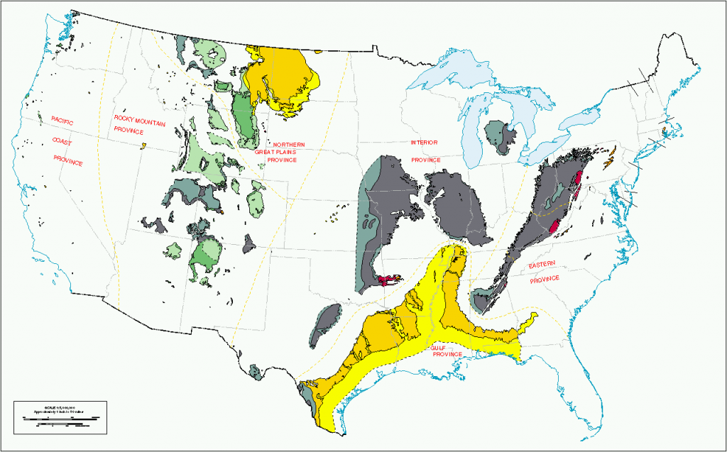 From western Washington State to the panhandle of Florida - America's coal reserves.
