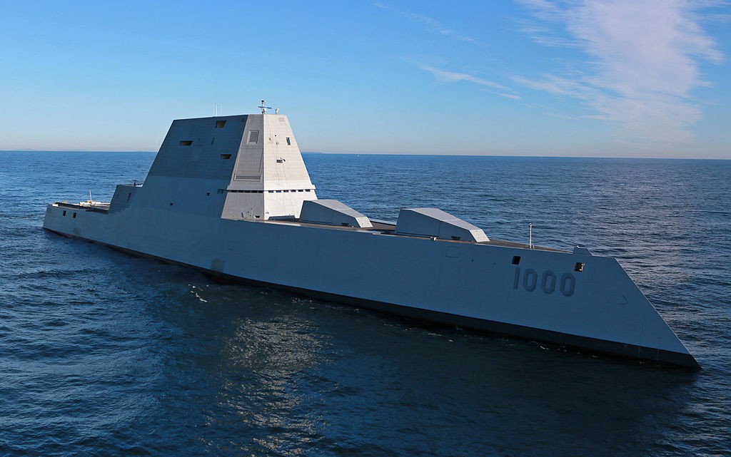 USS Zumwalt (DDG-1000). (Wikipedia)
