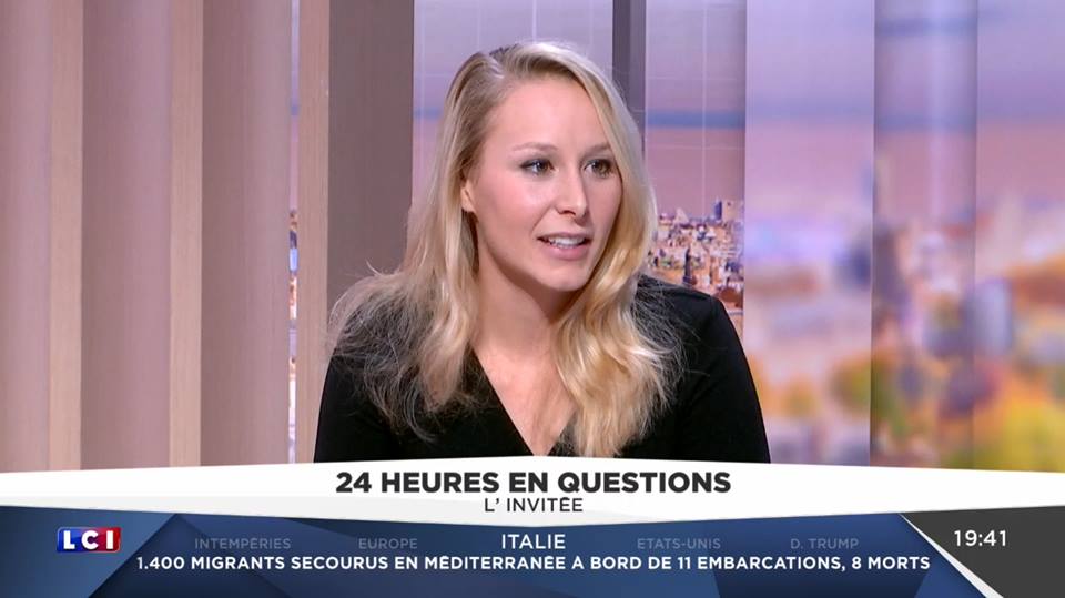 Marion Maréchal-Le Pen. (Facebook)